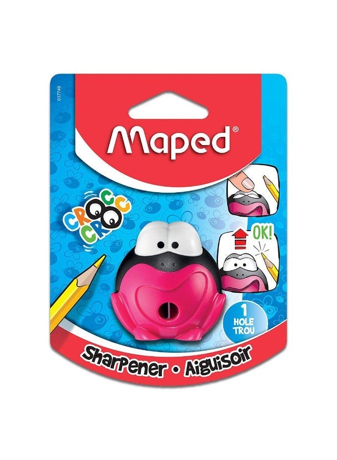 Maped Croc Frog Pencil Sharpener, 3 Pieces Assorted - Image 4